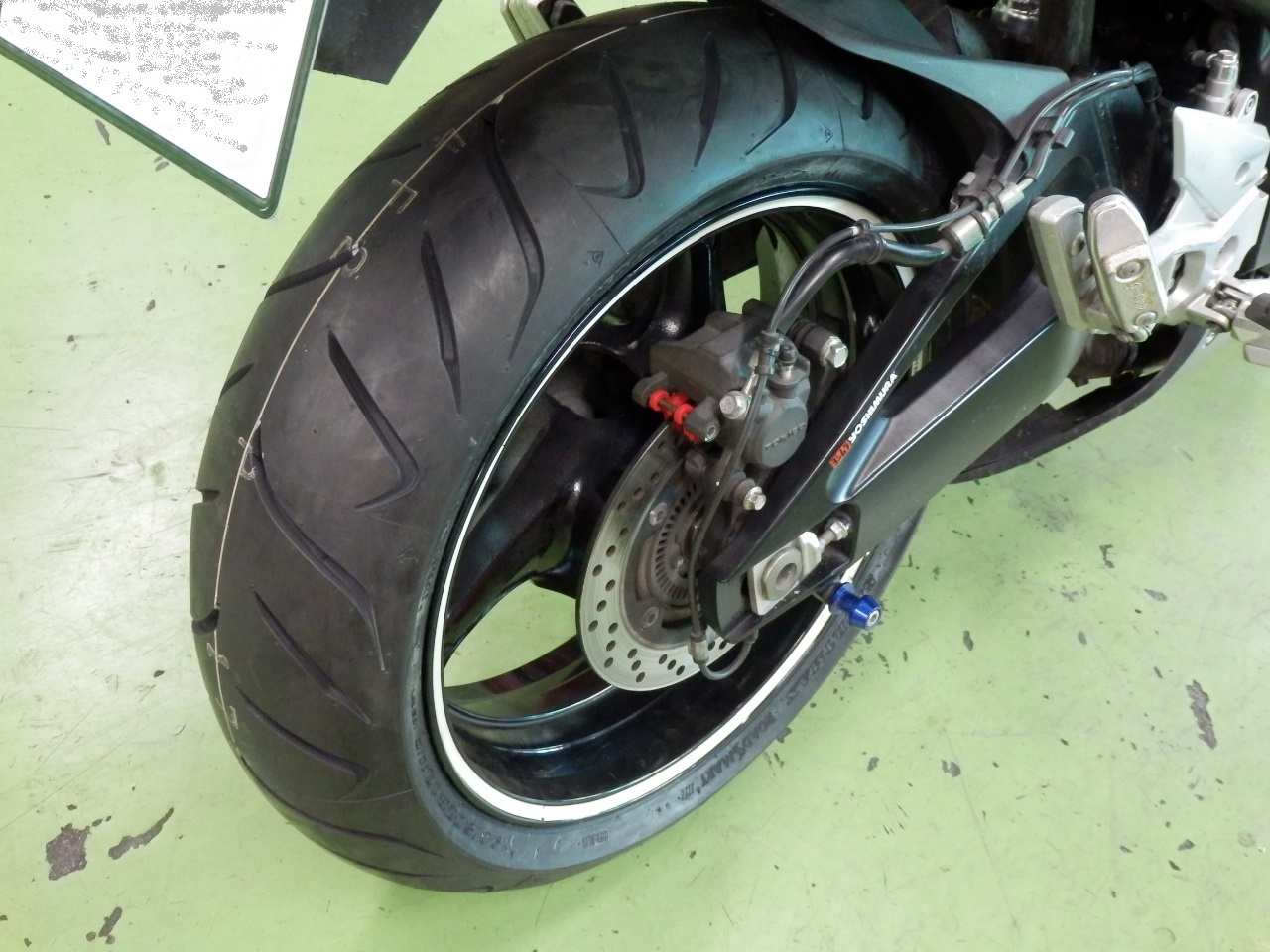 スズキ Gsr400 タイヤ交換 ダンロップ スポーツマックス ロードスマート2 バイク用品店ナップス 練馬店ブログ