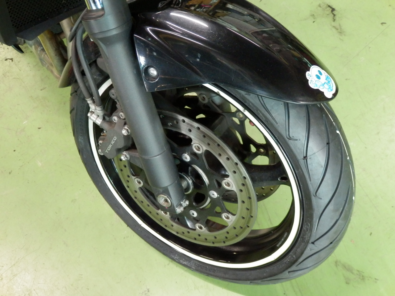 スズキ Gsr400 タイヤ交換 ダンロップ スポーツマックス ロードスマート2 バイク用品店ナップス 練馬店ブログ